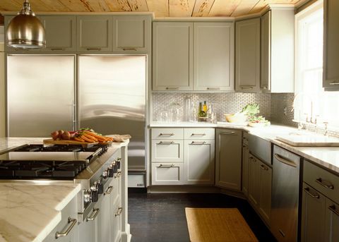 <p>"Kitchen hardware is so important because it's the jewelry of the room," says designer <a href="http://www.tamaratoday.com/" target="_blank">Tamara Eaton</a>. "I don't usually go too outside-of-the-box on cabinet finishes, but hardware that is sculpted or unusual is a nice element to introduce into a kitchen."
</p><p><br></p><p>Warm brass hardware is "a timeless material, and feels crafted," she says. "Plus, you can control the patina by polishing it for a shiny look or letting it dull to a warm luster." If you're opting for steel, or have stainless steel appliances, keep the finish smudge-free with <a href="http://weiman.com/Products/Stainless-Steel/Stainless-Steel-Wipes" target="_blank">Weiman's Stainless Steel Wipes</a>. They leave a brilliant, streak-free shine, and offer a protective coating that repels dust and dirt.<br></p><p><br>
</p><p>But no matter what material you choose, know that hardware's impact is certainly greater than the sum of its parts — it's important to choose a design and finish you really love.</p>
