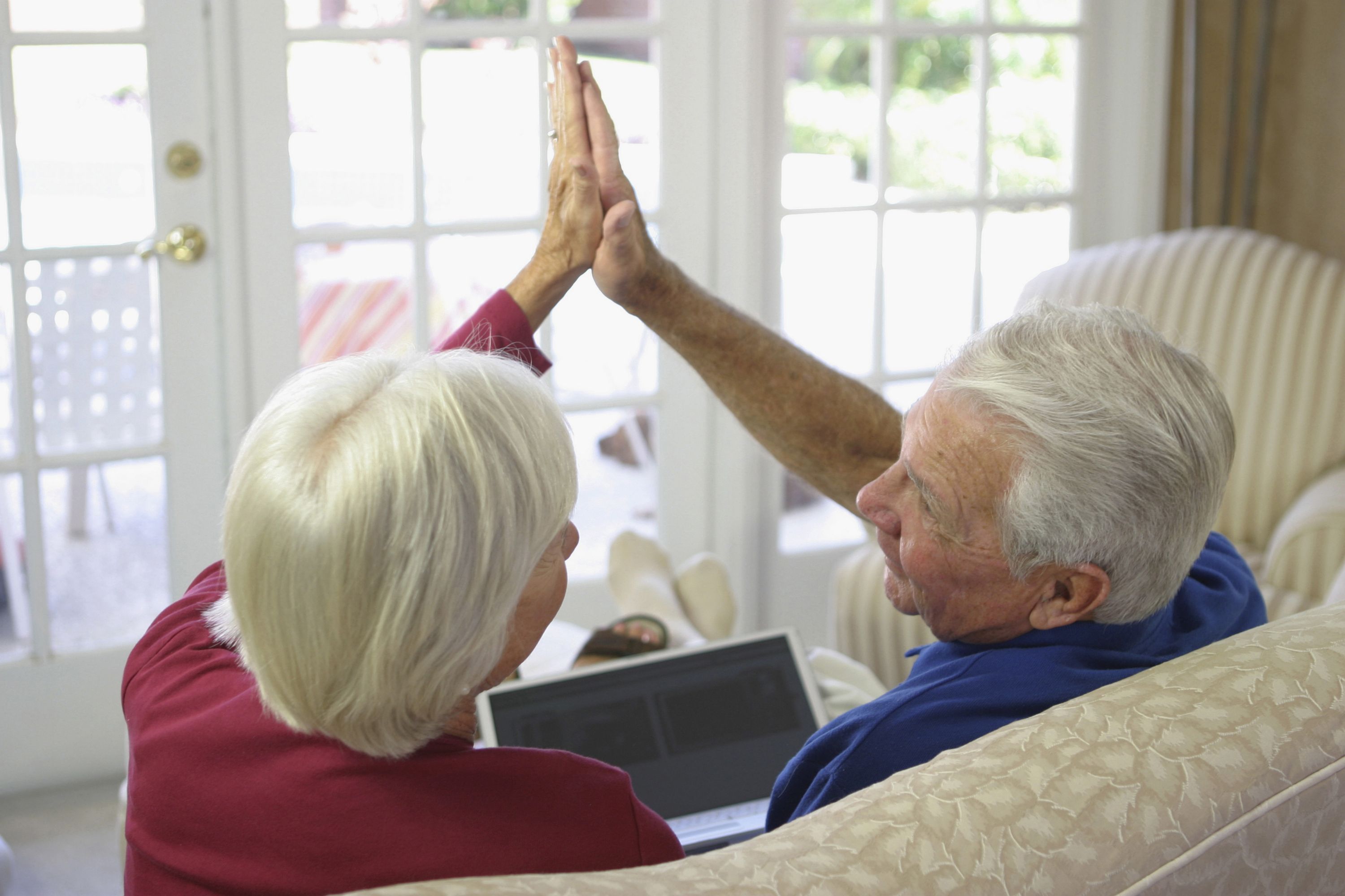 Senior Couple Who Swings with Other Seniors photo