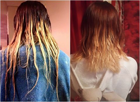 Teen S Hair Is Burnt Off After Trying To Diy Ombre Hair Color