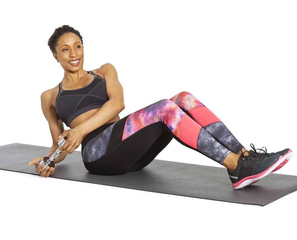 Here Are 3 Moves to a Slimmer Waist - Slimmer Waist Workout