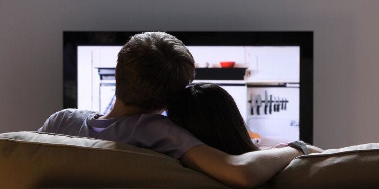 Image result for couple watching netflix getty images