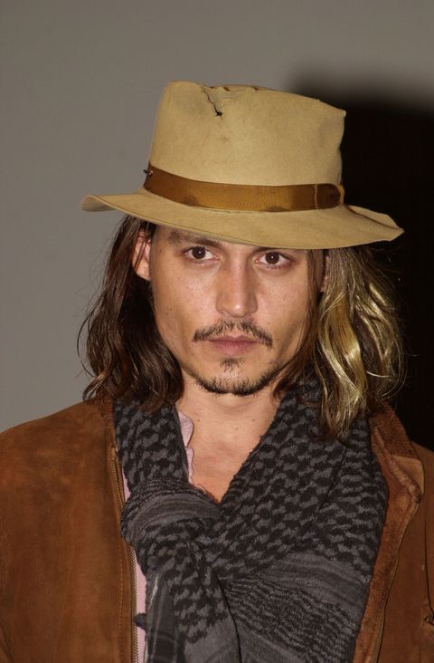 Johnny Depp's Haircut Looks Like Edward Scissorhands 