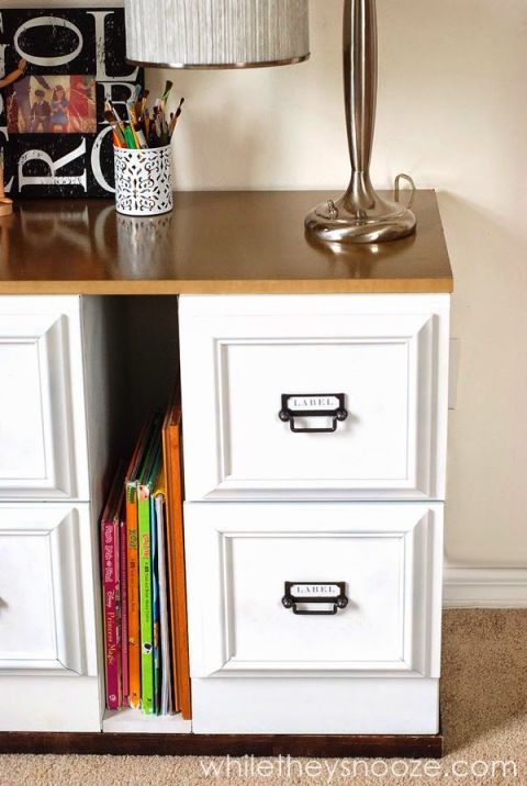 9 Filing Cabinet Makeovers New Uses, How To Make A File Cabinet Out Of Dresser