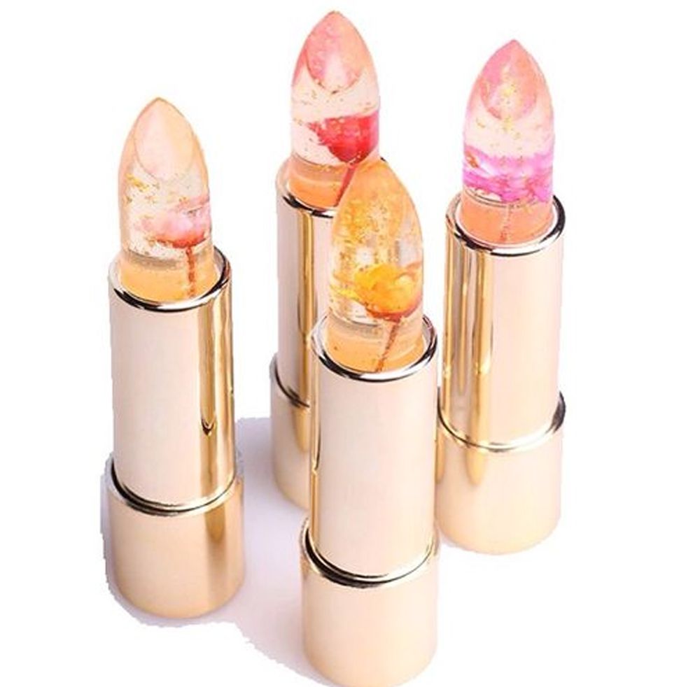 Brown, Pink, Peach, Lipstick, Cosmetics, Metal, Beige, Silver, Cylinder, Chemical substance, 