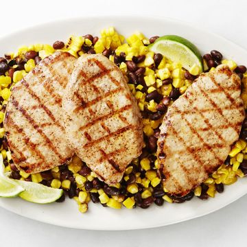 Grilled Pork Scaloppine with Mango Salsa