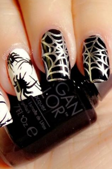 Halloween Nail Art Pictures