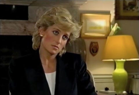 Princess Diana Martin Bashir BBC interview