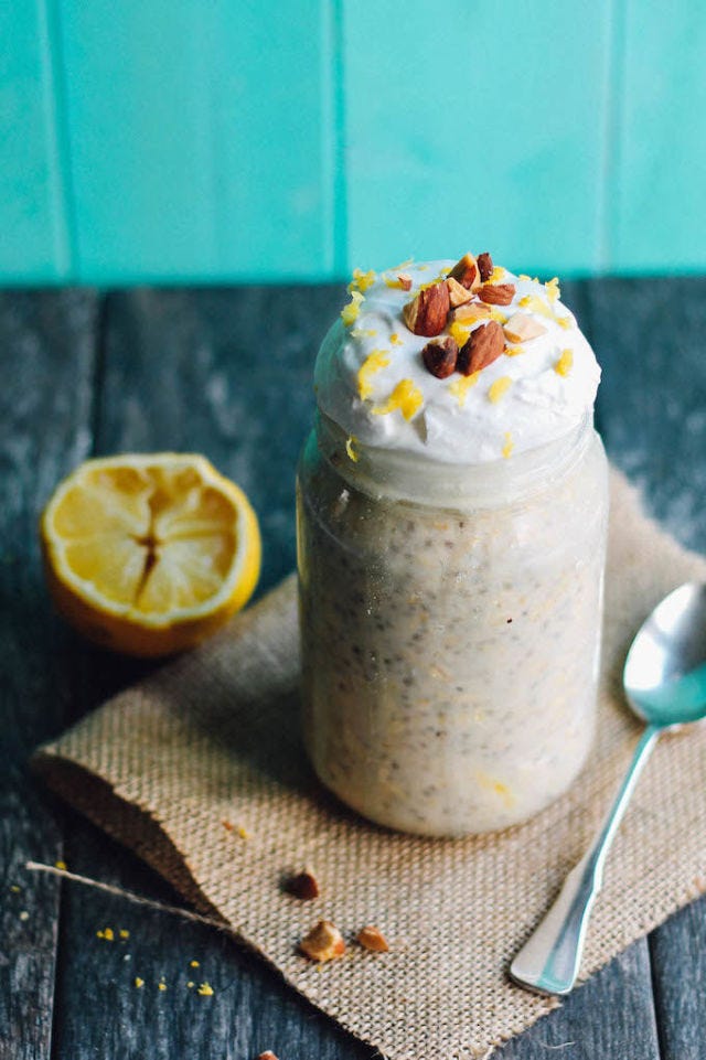 Lemon Cream Pie Overnight Oats