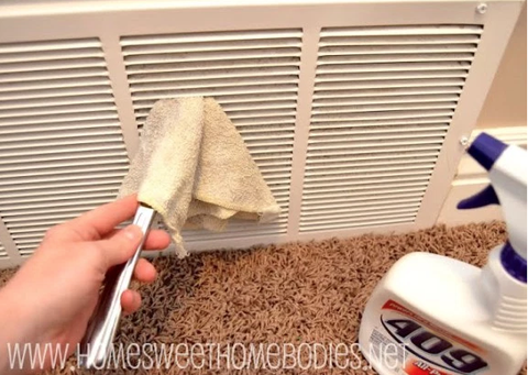 how to clean a vent