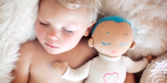 lulla doll helps kid sleep