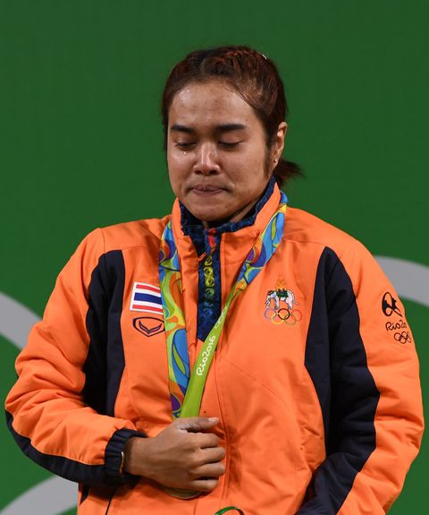 Olympic Gold Medalists Crying at the 2016 Rio Olympics