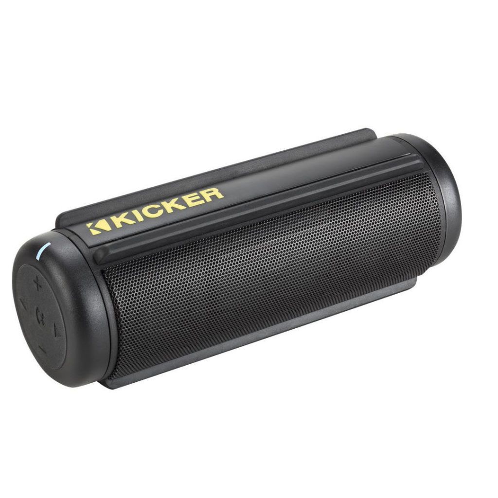 kicker portable weatherproof bluetooth speaker