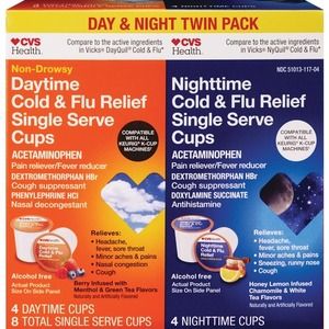 CVS cold and flu K-cups