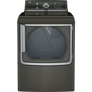 GE 7.8 cu. ft Capacity Gas Dryer with Stainless Steel Drum and Steam, GTD86GSPJMC