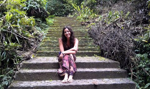 Erica Garza in Bali