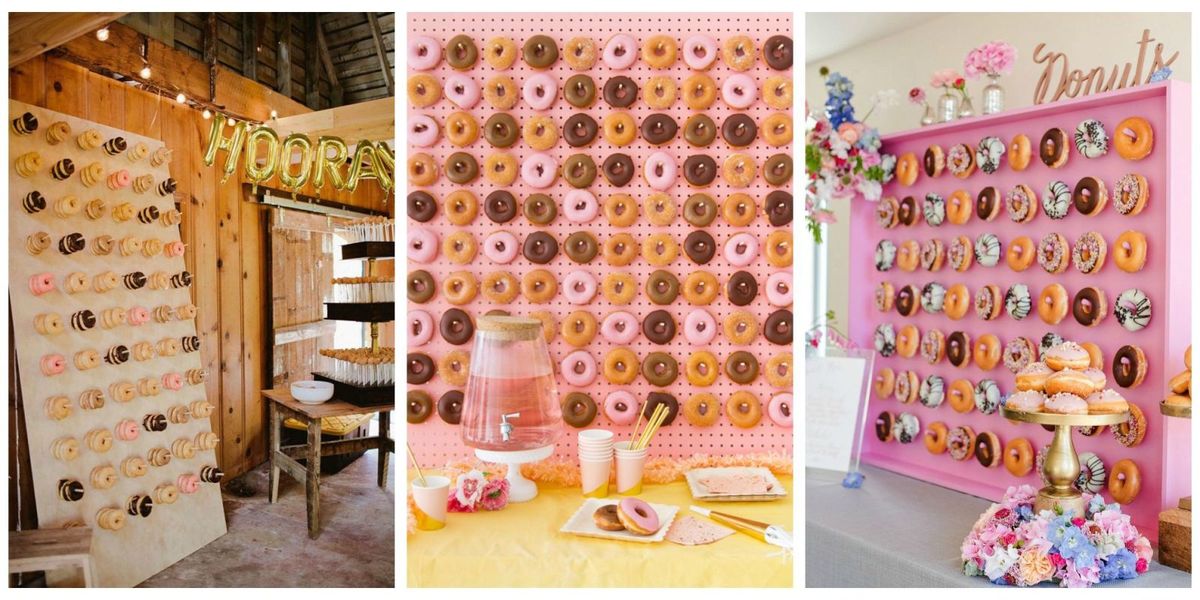 Donut Walls at Weddings