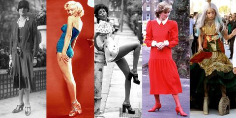 Leg, Red, Style, Fashion, Fashion model, Thigh, Street fashion, Waist, Model, High heels, 