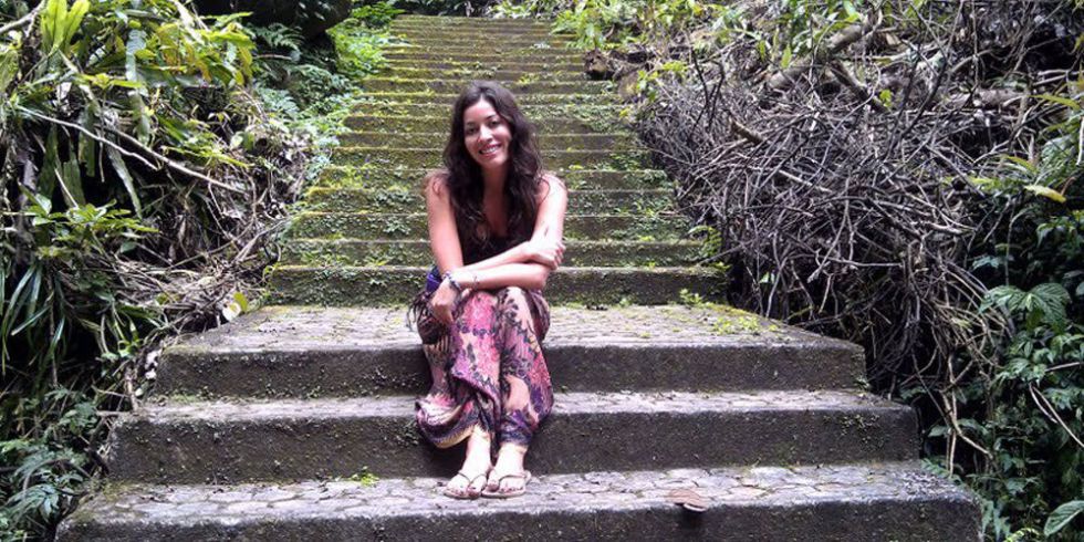 Erica Garza in Bali