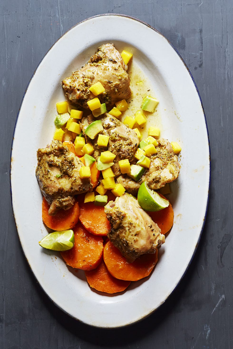Caribbean Chicken Thighs