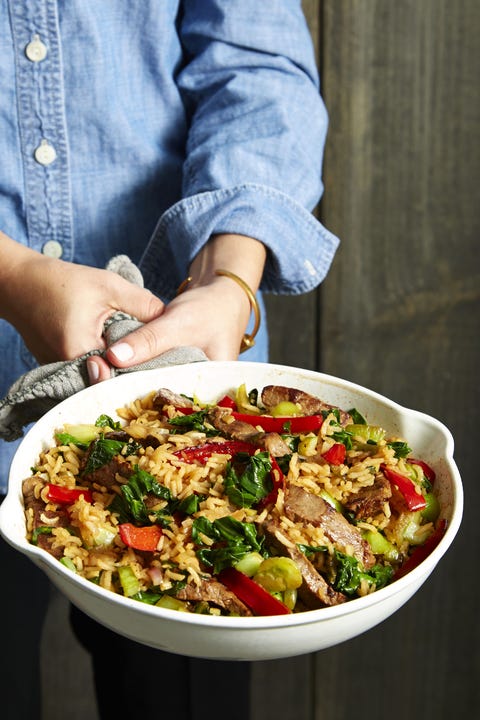Best Beef & Bok Choy Fried Rice Recipe - GoodHousekeeping.com