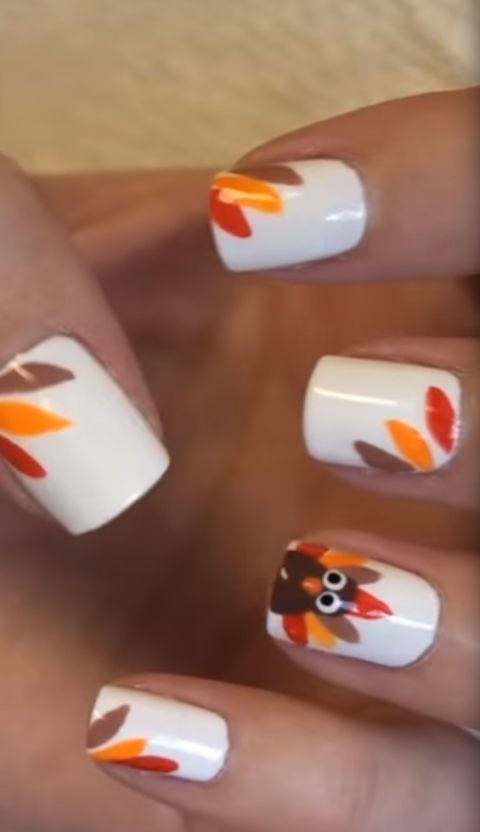 25 Thanksgiving Nail Art Designs - Ideas For November Nails Thanksgiving Nail Art Ideas - 25 Thanksgiving Nail Art Designs - Ideas For November Nails