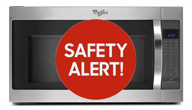 Whirlpool Recalls Microwaves Due To Fire Hazard - Microwaves Are