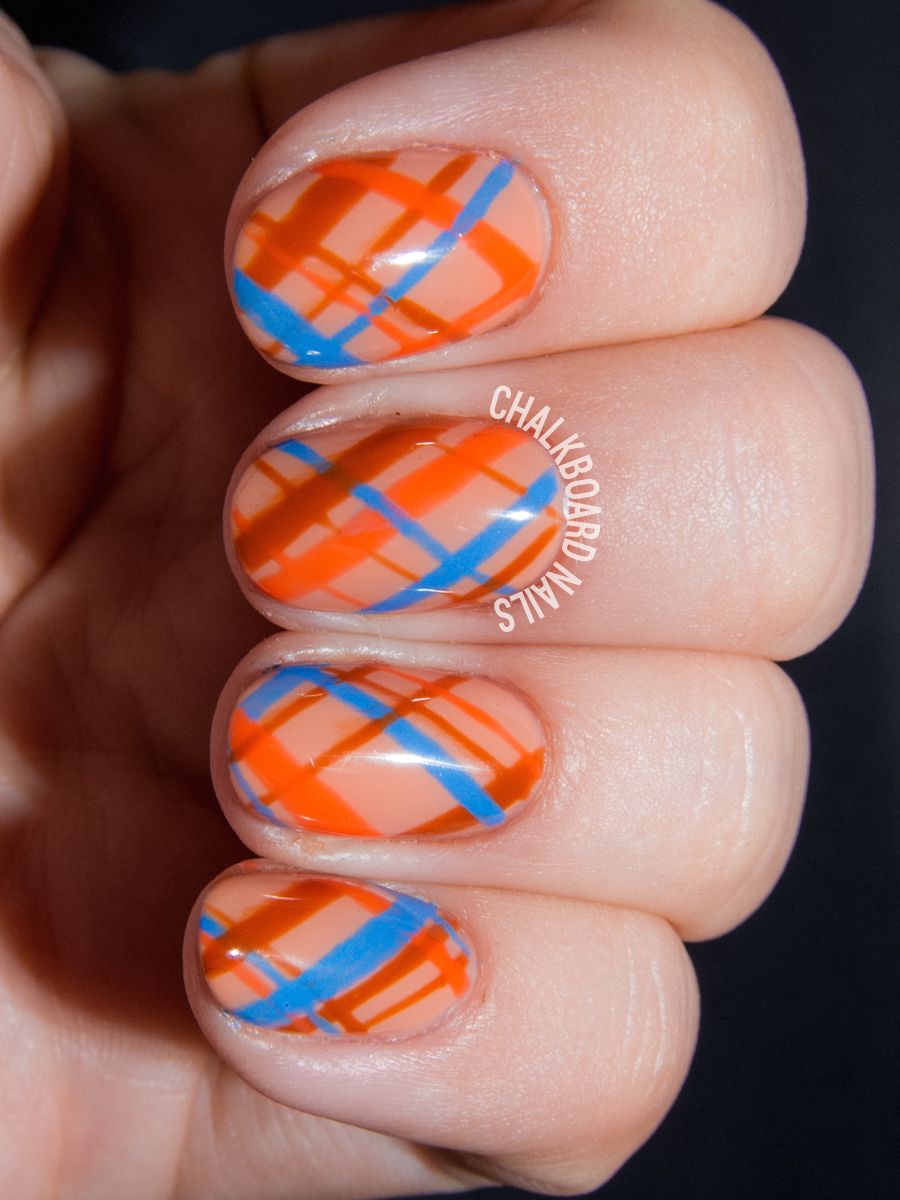 Plaid Nail Designs