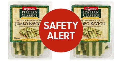 Wegmans Ravioli Recall