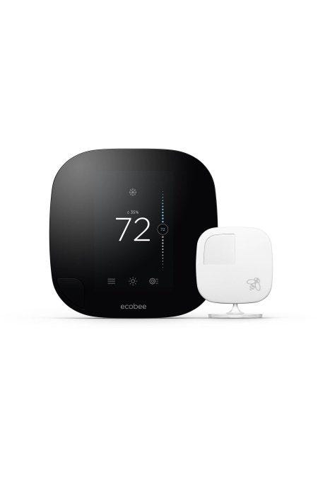 <p>Ecobee's model aced our Lab's tests for quick setup and ease of use, and it's great for larger homes because it comes with an extra sensor (and you can buy up to 32 if needed). That means the rooms you care about most will be most comfortable.&nbsp;</p><p><em data-redactor-tag="em" data-verified="redactor"><em data-redactor-tag="em"><strong data-redactor-tag="strong">BUY IT:&nbsp;</strong></em><span class="redactor-invisible-space" data-verified="redactor" data-redactor-tag="span" data-redactor-class="redactor-invisible-space"></span>Ecobee3, $249, </em><a href="https://www.walmart.com/ip/ecobee3-Smart-WiFi-Thermostat-with-Remote-Sensors/48166519" target="_blank"><em data-redactor-tag="em" data-verified="redactor">walmart.com</em></a> </p>