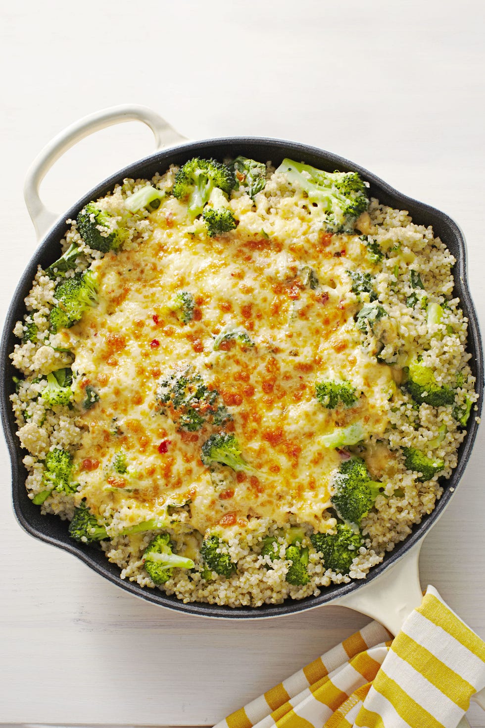 baked pepper jack quinoa skillet