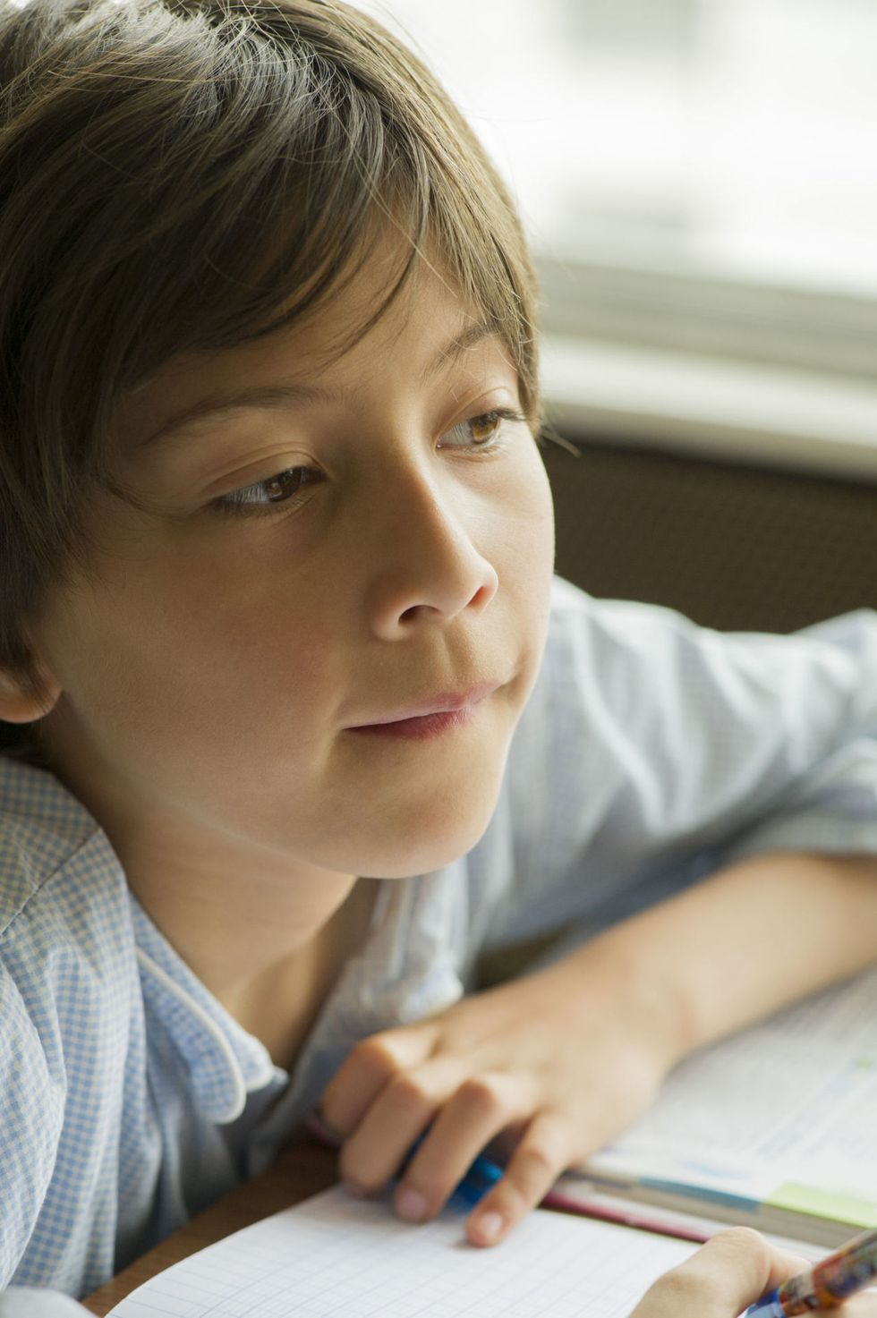 signs of child anxiety: trouble focusing