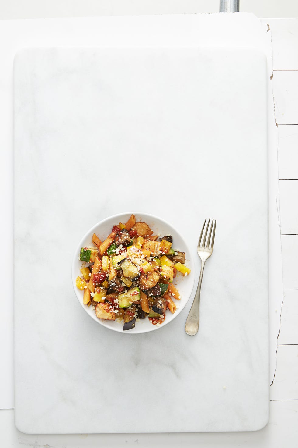 Easy Ratatouille Pasta - Vegan Pasta