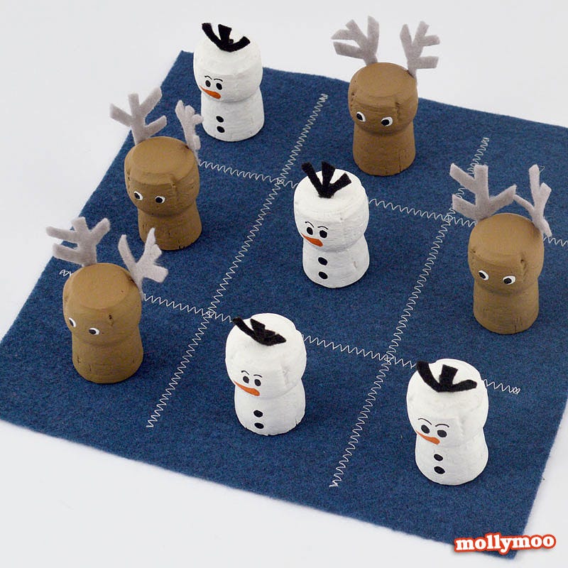 tic tac toe - christmas games 