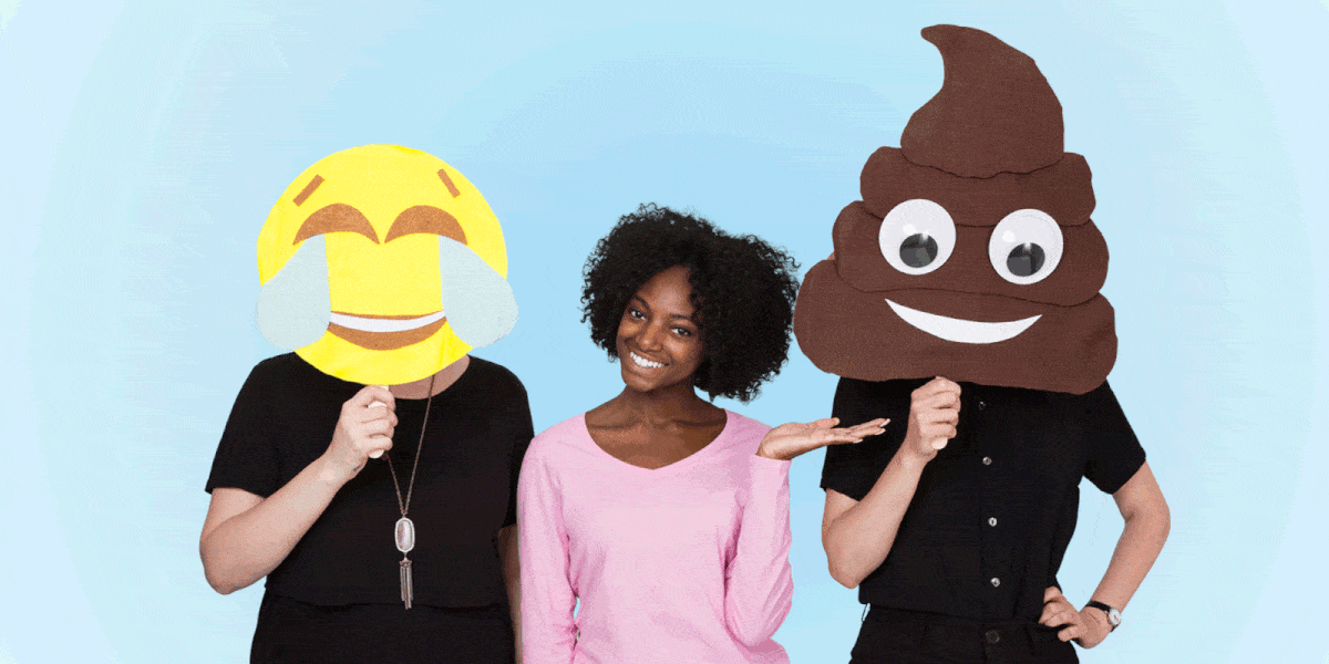 poop emoji costume