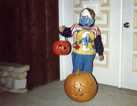 80's Halloween Costumes That Looked Like Trash Bags With Cheap Masks R ...