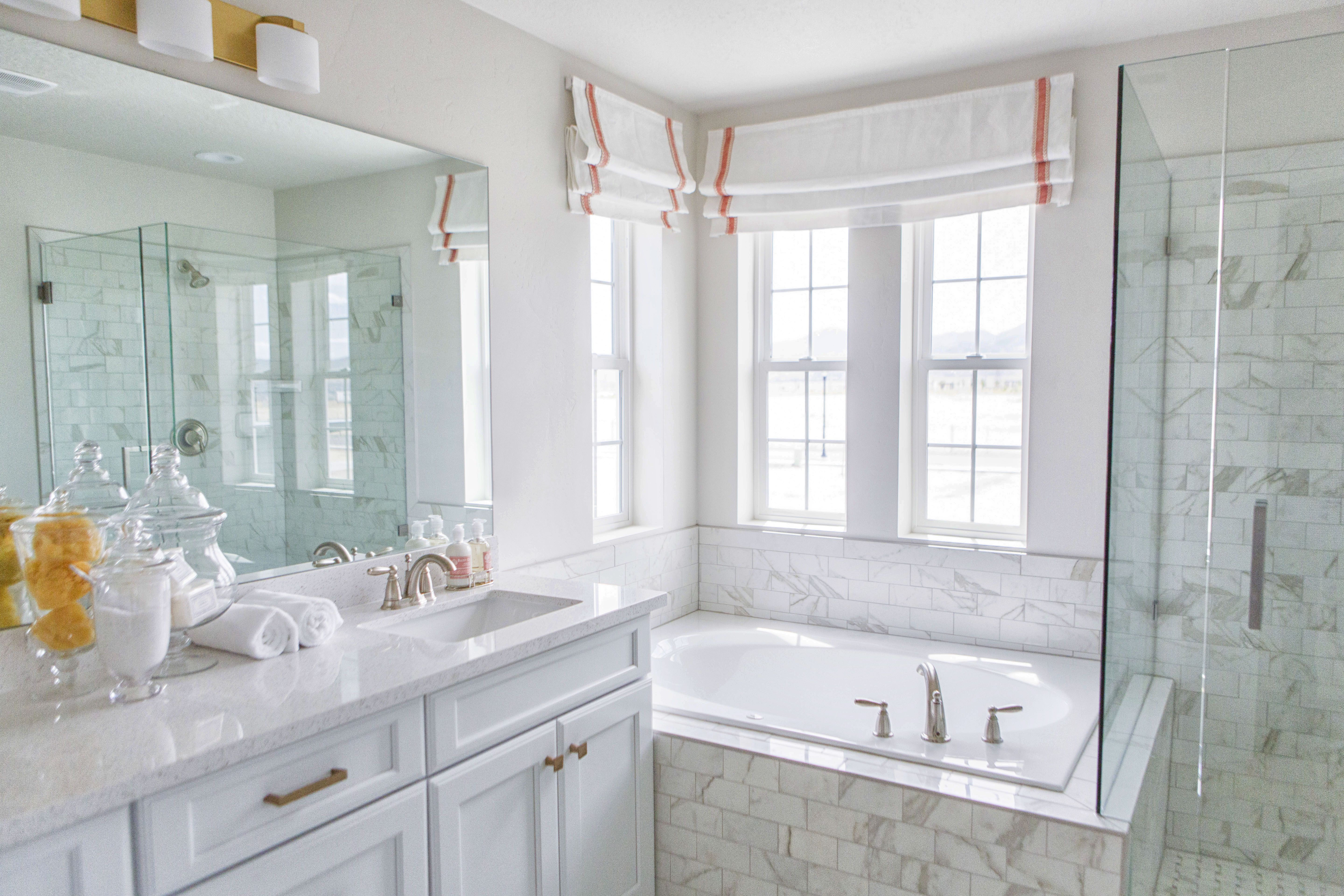 girly master bathroom