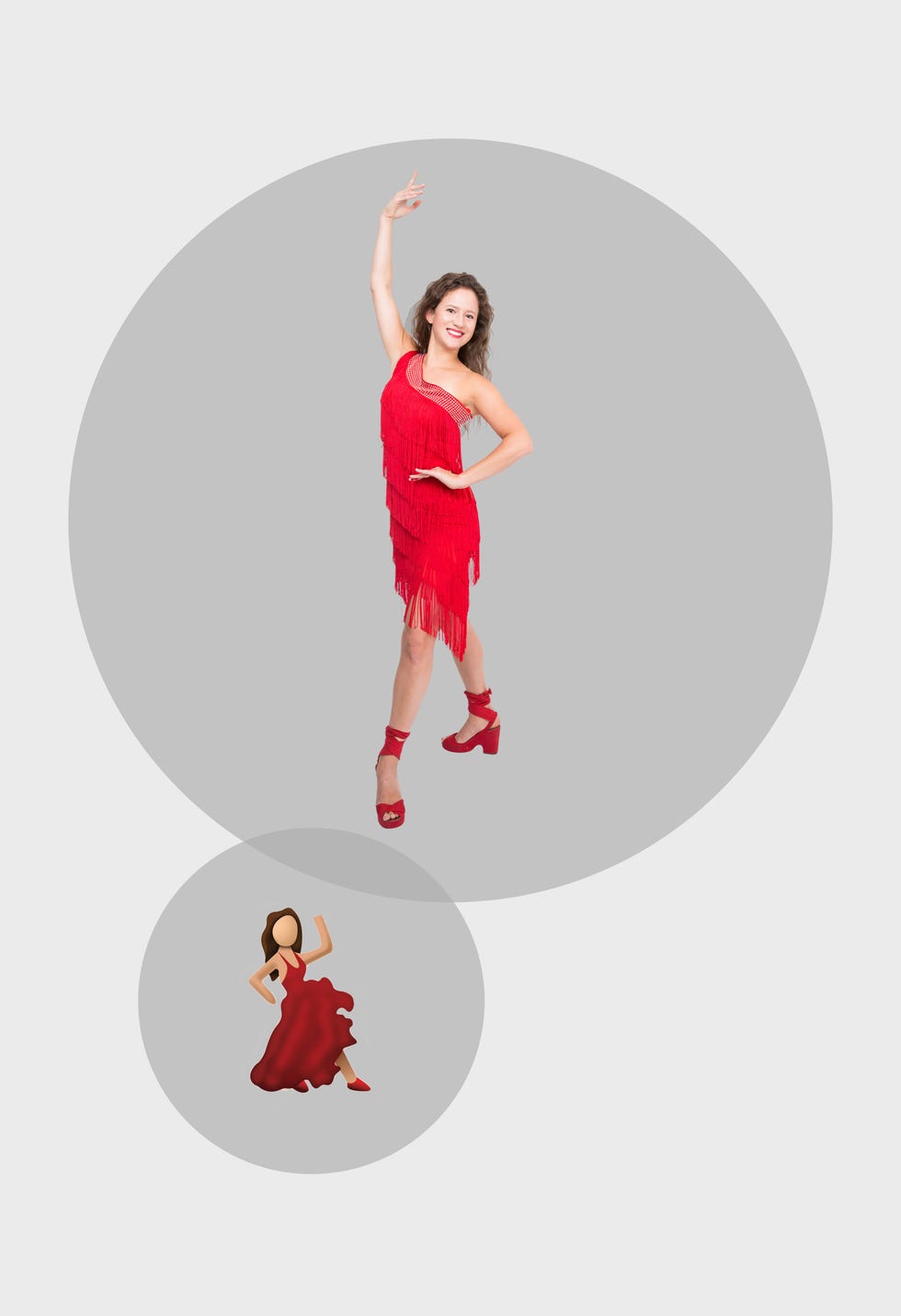 Salsa Dancer Emoji Costume