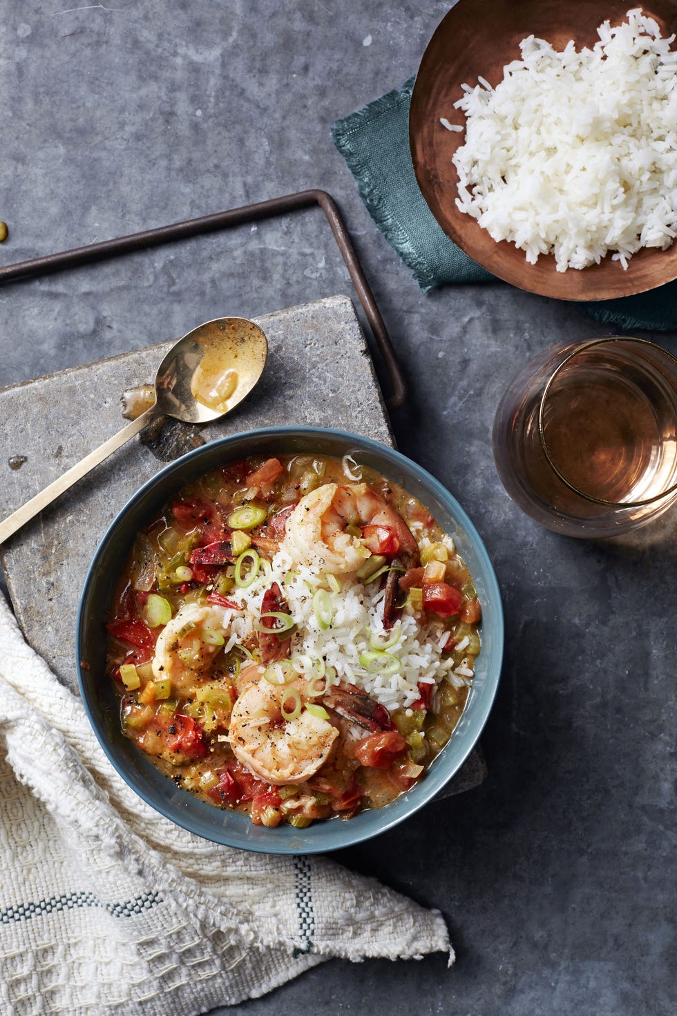 Saucy Creole Shrimp