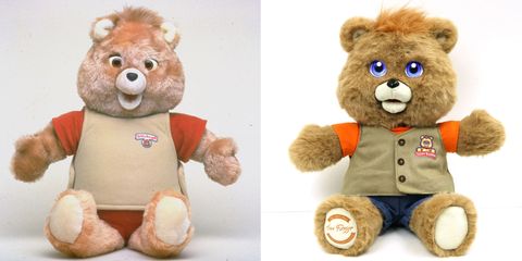 Teddy Ruxpin before and after