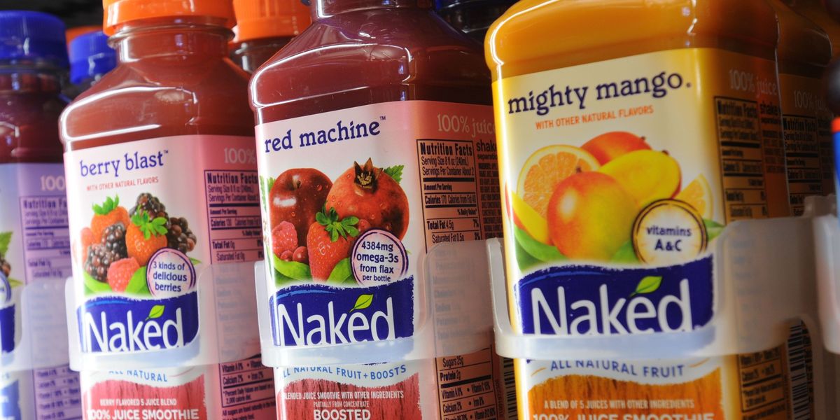 Naked Juice Smoothie, Blue Machine: Calories, Nutrition Analysis & More