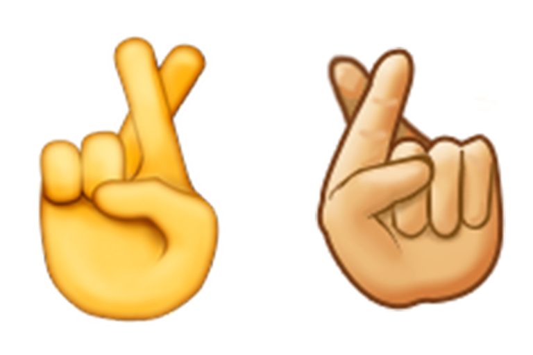 Bet You Never Noticed This Weird Thing About the Crossed-Fingers Emoji ...