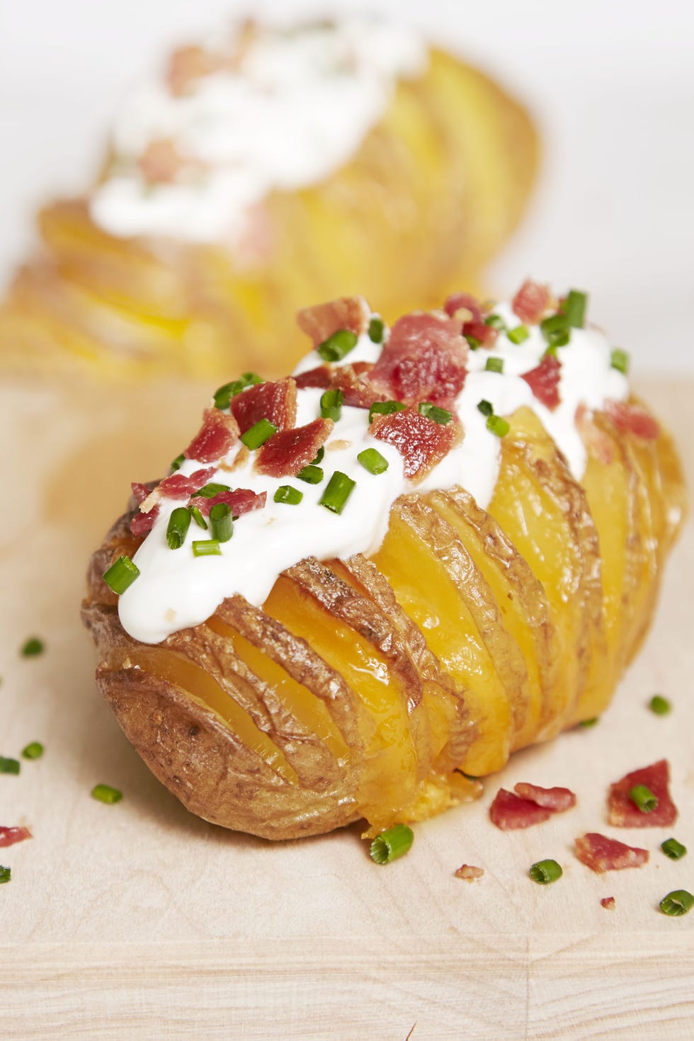 Cheesy Hasselbacks