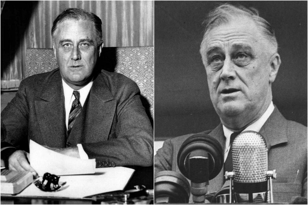 Franklin D. Roosevelt - Presidents Before And After Serving In Office