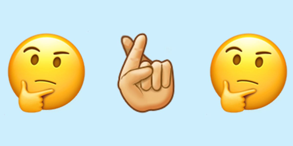 Bet You Never Noticed This Weird Thing About the Crossed-Fingers Emoji ...