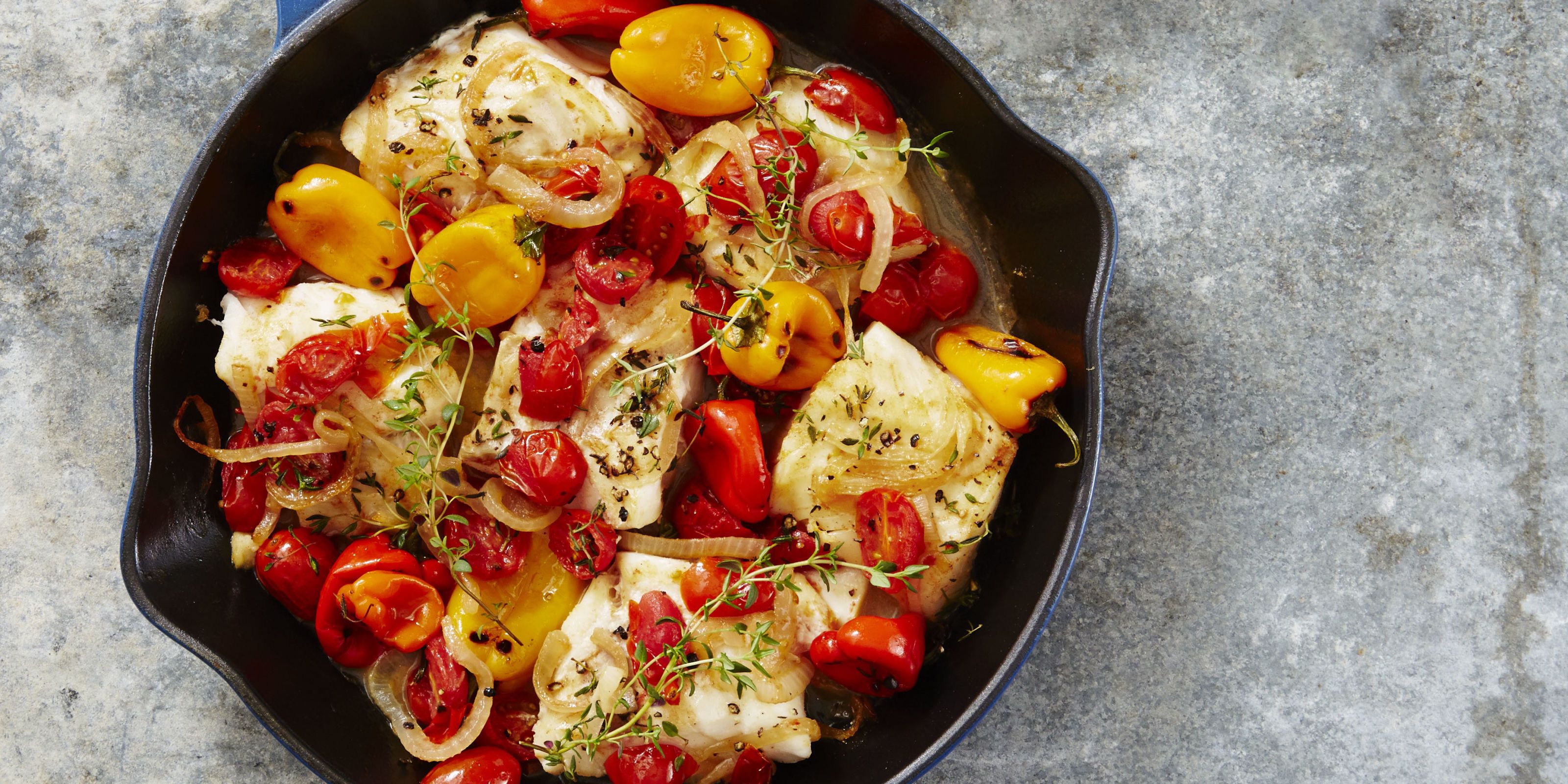 Mediterranean baked cod best sale