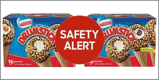 Nestle Drumstick Recall