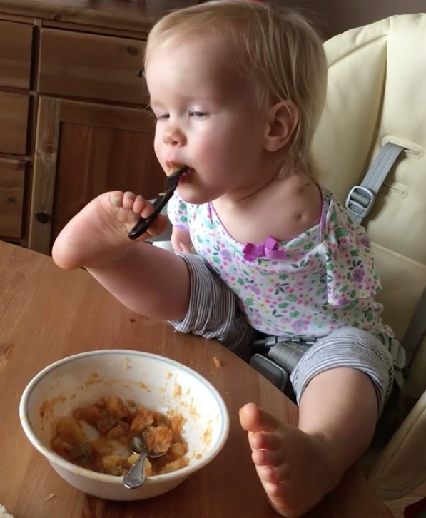 Food, Soup, Child, Baby playing with food, Food craving, Dish, Cuisine, Eating, Toddler, Stew, 