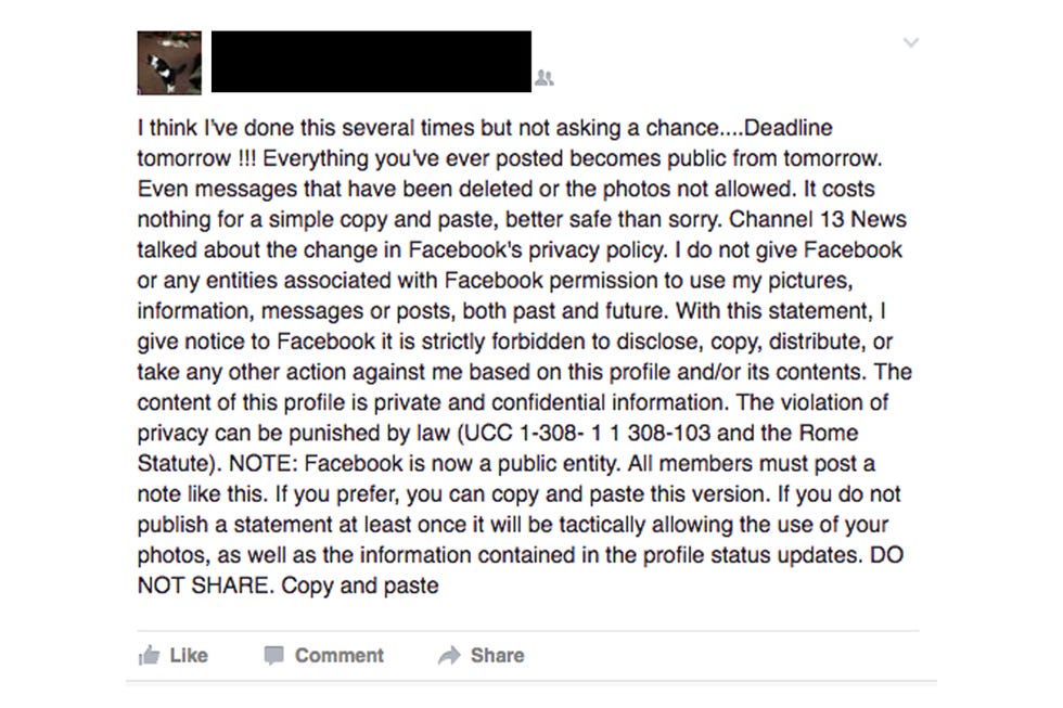 Viral Facebook Scam