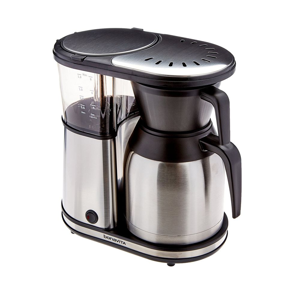 Bona Vita 8-Cup Drip Coffee Brewer One-Touch with Thermal Carafe