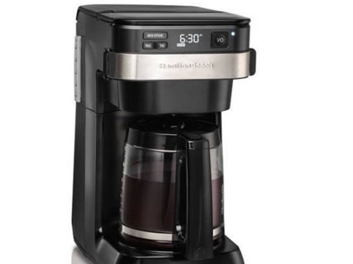 Hamilton Beach 46310 Programmable Coffee Maker 12 Cups Black